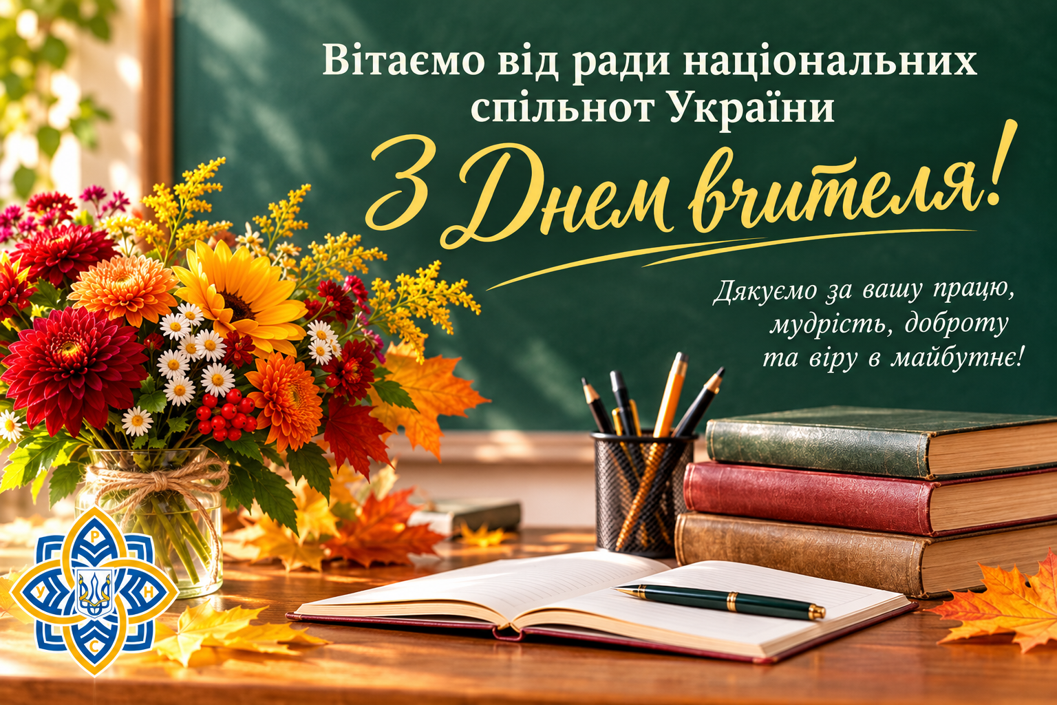з днем вчителя 